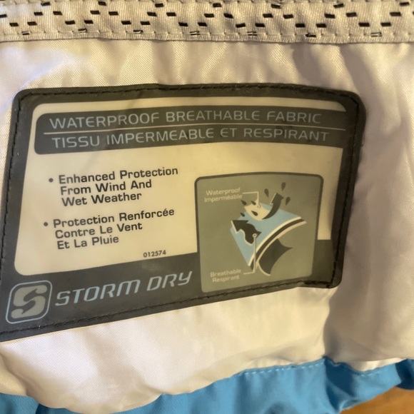 Columbia Interchange Snow Parka Women’s Size Medium Blue White Full Zip Two Pc - Picture 6 of 12